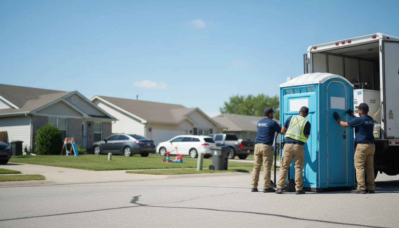 Standard Porta Potty Rentals in Wichita, KS near me